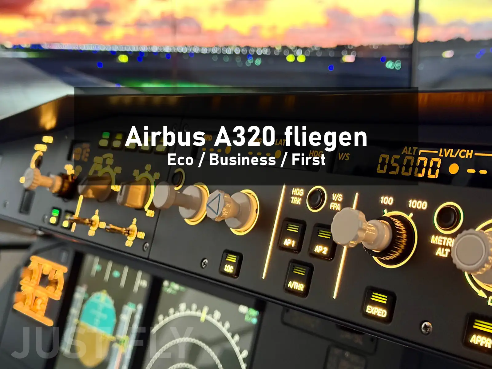Airbus A320 fliegen