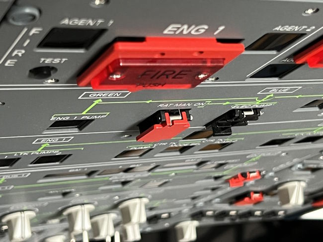 Overhead des Airbus A320