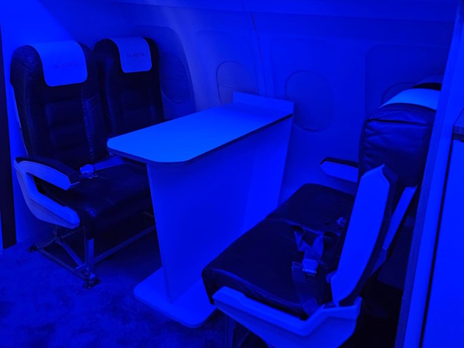 Kabine des A320 Simulators
